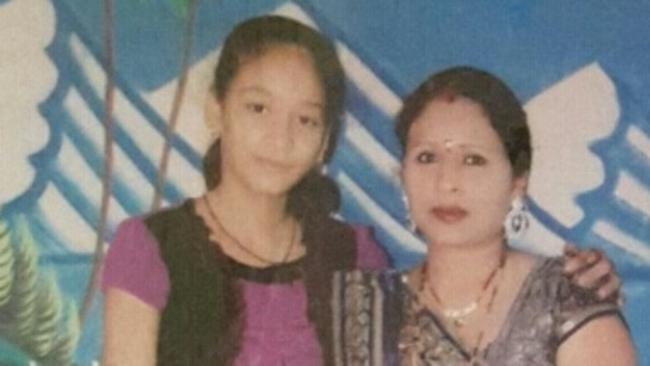 Nitisha with her mother Meena. Picture supplied by family.