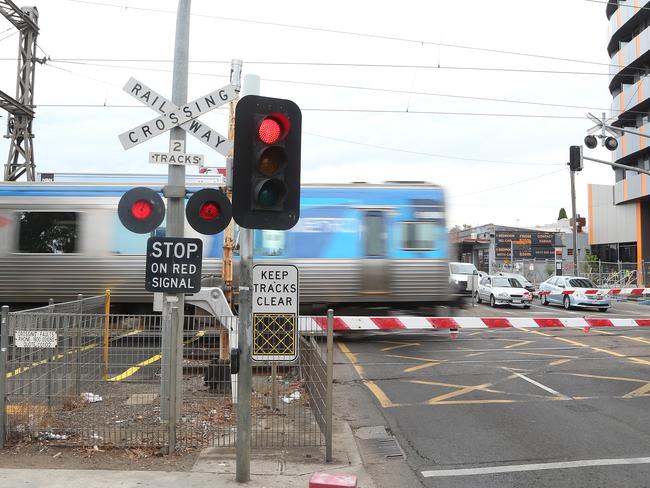 Andrews flags level crossing removal expansion