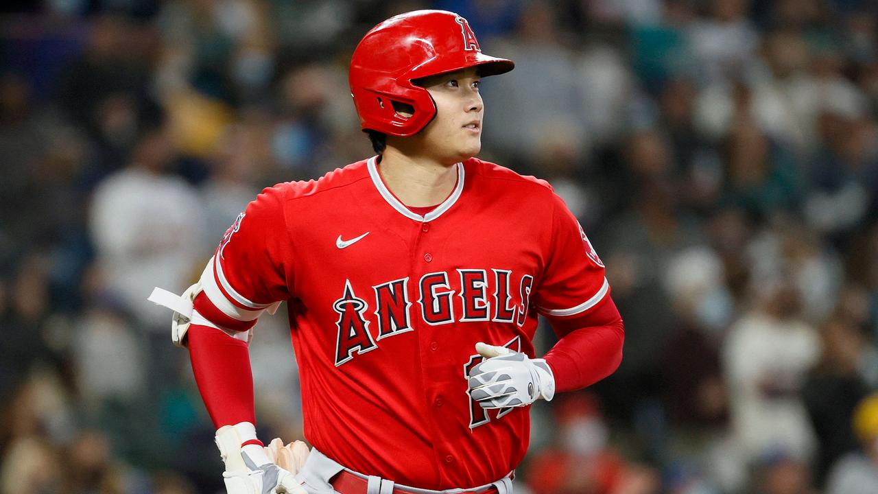 MLB MVP Shohei Ohtani. (Photo by Steph Chambers / GETTY IMAGES NORTH AMERICA / AFP)