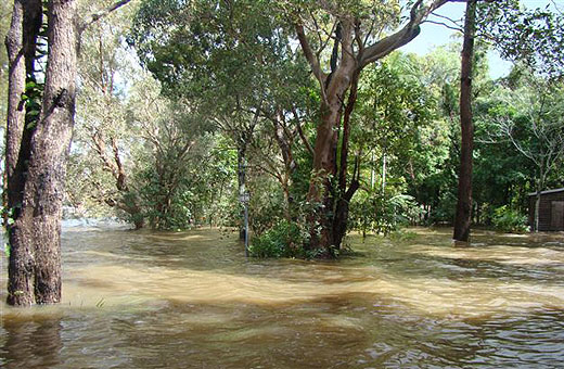 Flooding at Boreen Point | The Courier Mail