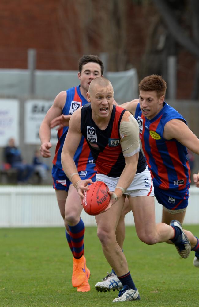 Lion King: Coburg’s Nick Carnell.