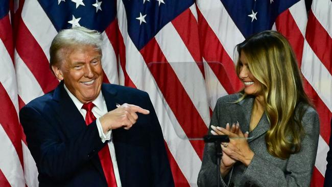 Melania said last week: “I don’t always agree with what my husband is saying or doing, and that’s OK.” Picture: Jim Watson/AFP