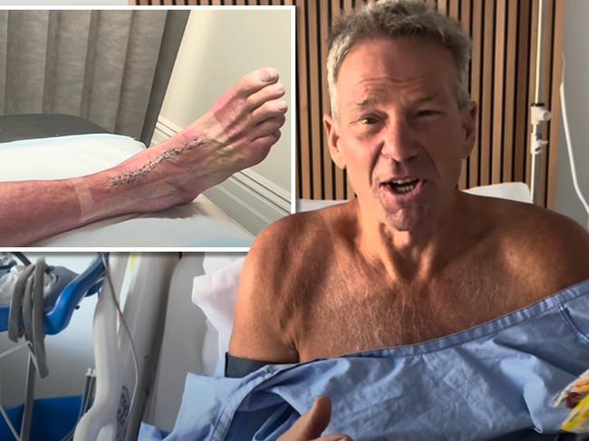 Sam Newman surgery art pic