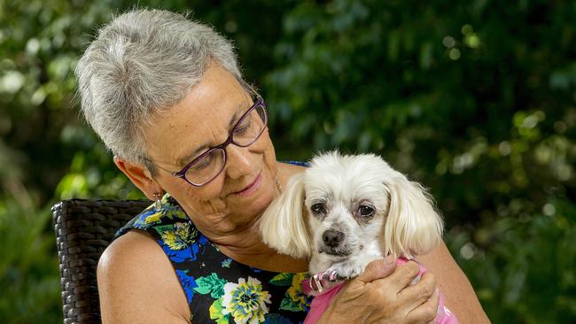 Princess Pookie with Carol Hayes. Picture: Jerad Williams