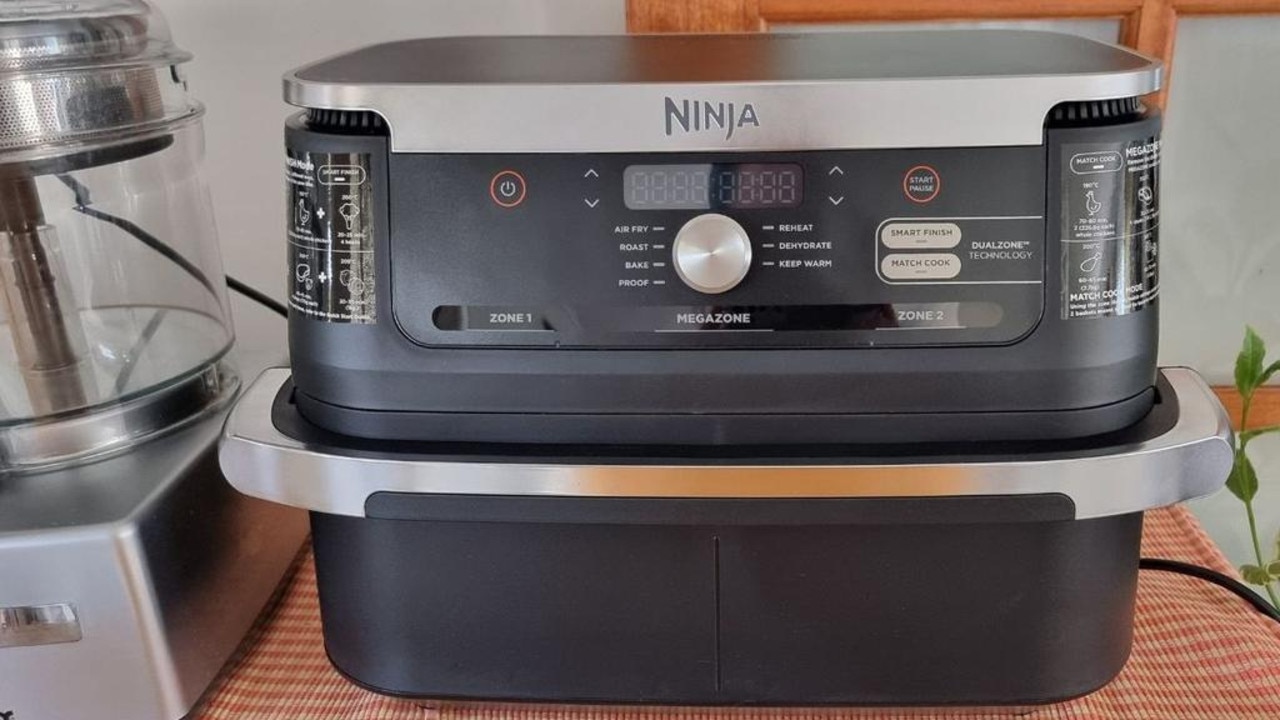 Tahnee was already a fan of Ninja before trying out their dual drawer air fryer. Picture: Tahnee-Jae Lopez-Vito/checkout.