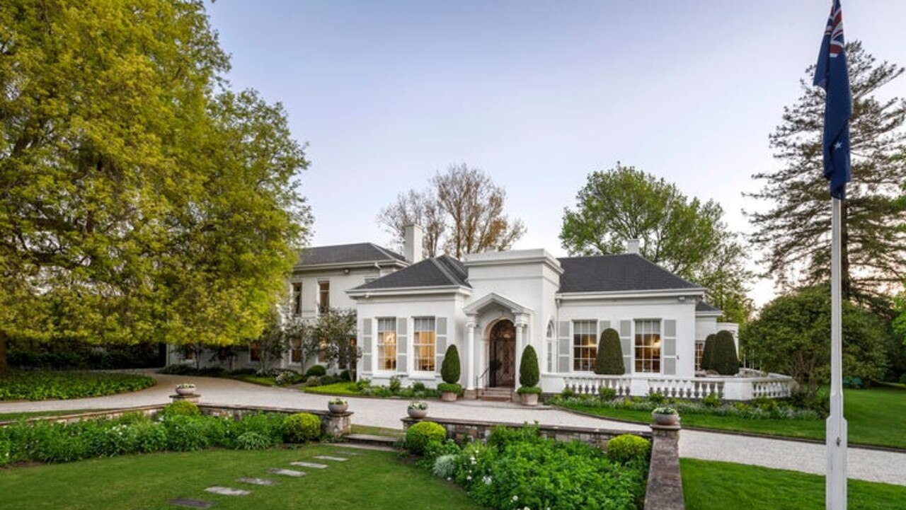 The Myer family’s mansion at 62 Clendon Rd, Toorak is listed for sale with a $96m-$105m asking price.