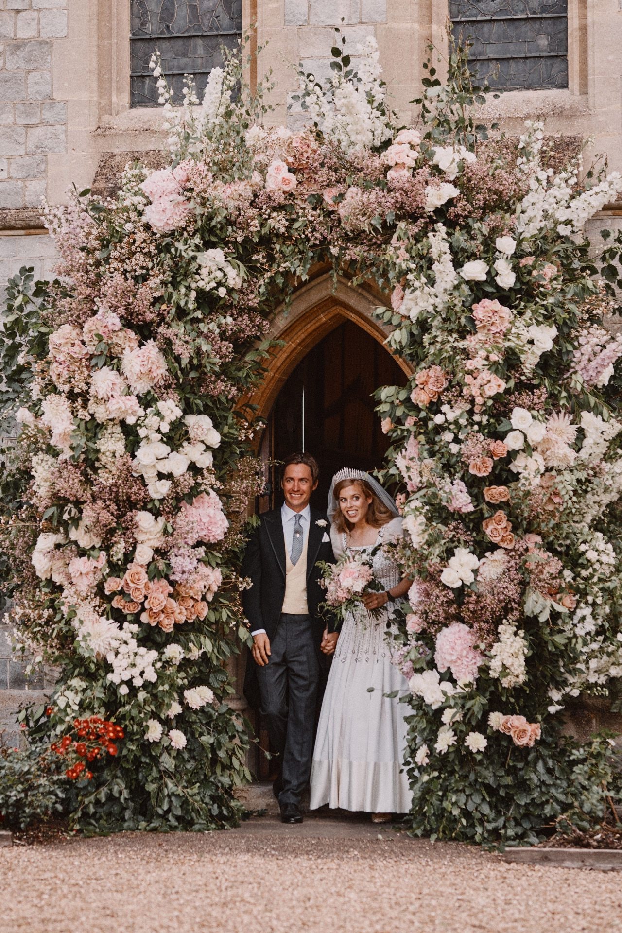 <p><i>Image credit: Benjamin Wheeler/Getty Images</i></p><p><b>Princess Beatrice and Edoardo Mapelli Mozzi<br></b>While her royal cousins and even her sister, Princess Eugenie, got a royal wedding with all its customary pomp and pageantry, <a href="https://www.vogue.com.au/celebrity/royals/princess-beatrice-is-married-she-wed-edoardo-mapelli-mozzi-in-a-secret-royal-wedding/news-story/288cde6d52ac2ba6e9e81eb10e65790f" target="_blank" rel="noopener">Princess Beatrice&rsquo;s wedding</a> was literally the polar opposite. Taking place in the thick of the Covid pandemic, and following health guidelines, the couple wed on July 17, 2020, at the Royal Chapel of All Saints at Royal Lodge in Windsor, their union witnessed by just a few family members, including the Queen, the late Duke of Edinburgh, the Duke and Duchess of York, Princess Eugenie and a number of Mapelli Mozzi&rsquo;s relatives. Thankfully, we were still given a few <a href="https://www.vogue.com.au/celebrity/royals/princess-beatrice-has-released-her-wedding-portraits-and-she-borrowed-the-queens-dress-for-her-royal-wedding/image-gallery/30783724a2e50a782a69952c98d294b3" target="_blank" rel="noopener">wedding portraits</a> in lieu of a televised ceremony or post-ceremony procession.</p>