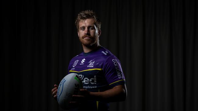 The Storm are still somewhat in the dark over Cameron Munster’s injury concern. Photo by Darrian Traynor/Getty Images