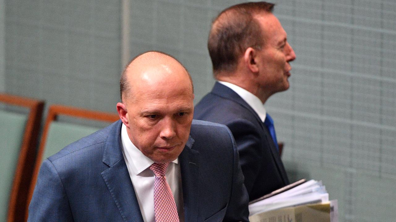 Tony Abbott was one of the prime instigators of Peter Dutton’s failed challenge of the Liberal leadership last year. 