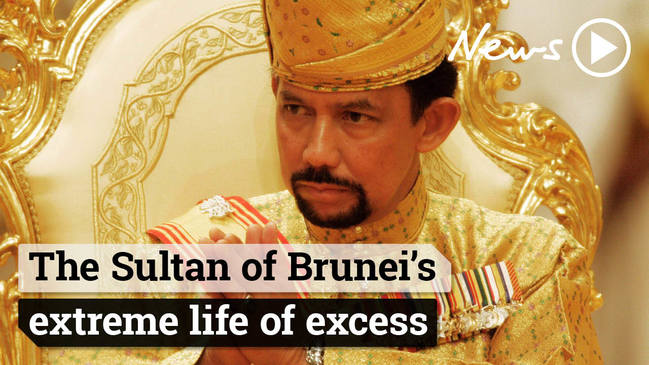 The Sultan of Brunei's extreme life of excess