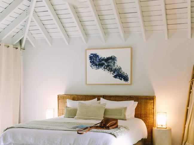 Bright and fresh feels in a villa interior at Elysian Retreat.