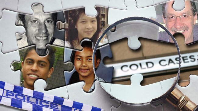 collage art for online story: VIC_KNOX_MISSING_PEOPLE_05MAY Willi Koeppen; Sally Cheong; Siriyakorn "Bung" Siriboon; Warren Gerald Meyer; Tej Chitnis