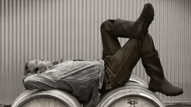 Winemaker Kevin Judd of Greywacke.