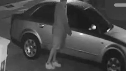 The teen car thieves caught on CCTV. Picture: Crime Watch Logan