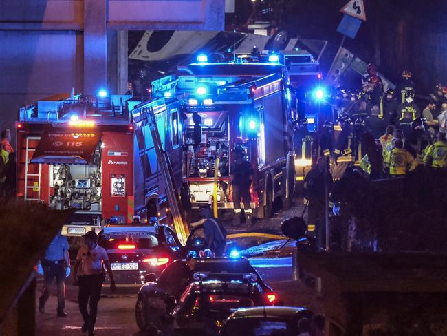 Relatives have started to arrive from other countries to help identify the dead and comfort those who survived. Picture: Getty Images