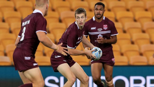 Sam Walker in action during the Under 18 Queensland V NSW State of Origin game at Suncorp Stadium in Brisbane. Picture: Adam Head