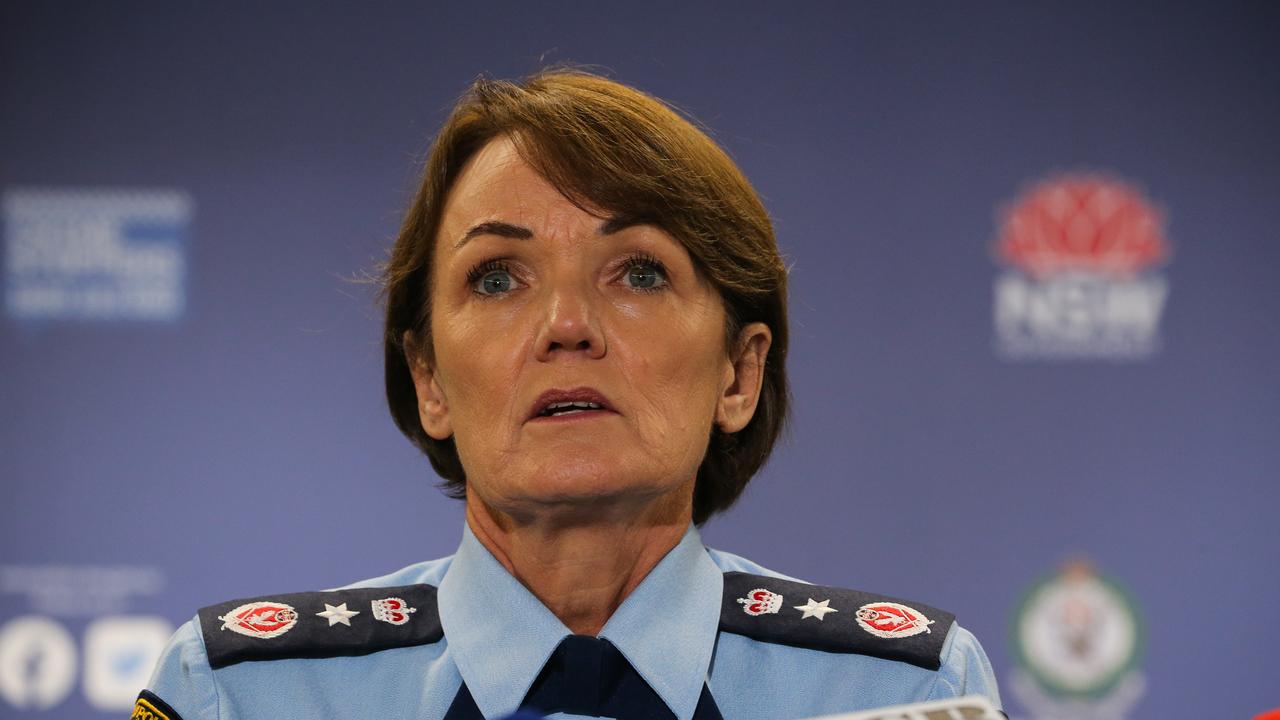 NSW Police Commissioner Karen Webb says she reported the matter to LECC in November. Picture: NewsWire/ Gaye Gerard