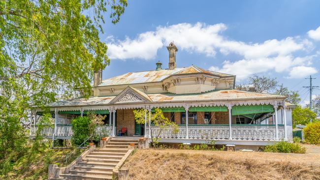 Wrap-around verandas at Dovercourt, which will need a multimillion-dollar renovation.