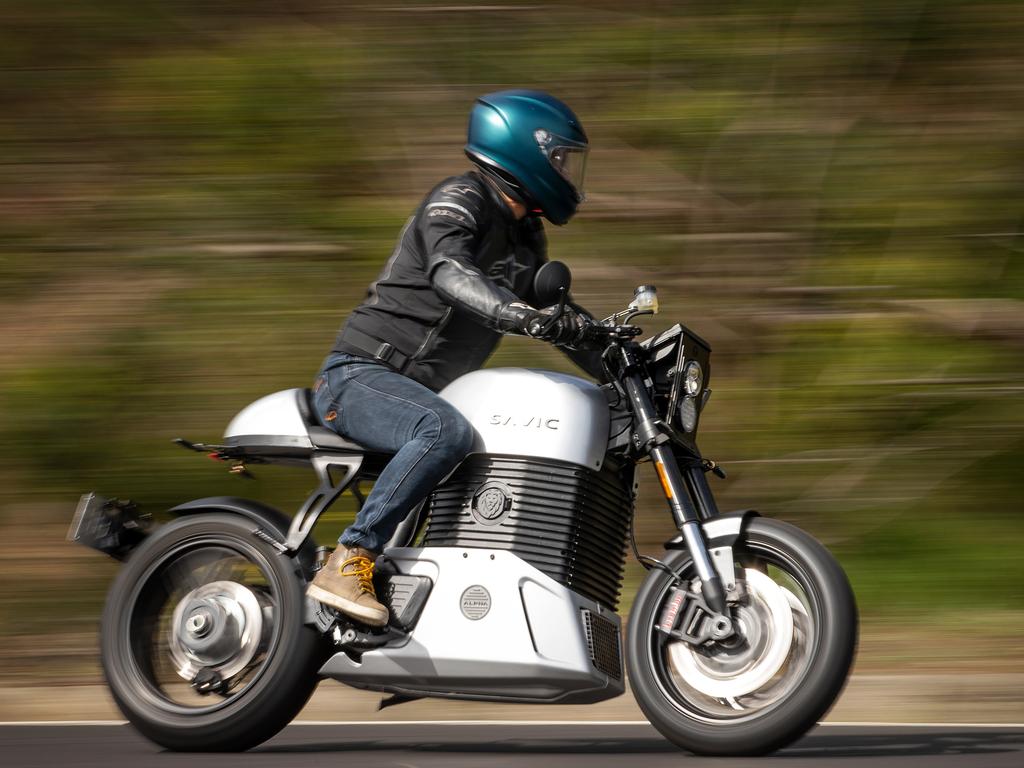 Test riding the Australian-built Savic C-Series electric motorcycle in ...