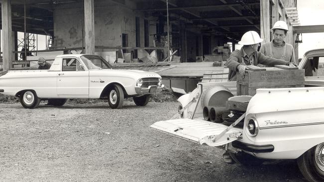 A Ford Falcon ute from 1962. Today, most utes are imported. Picture: Supplied.