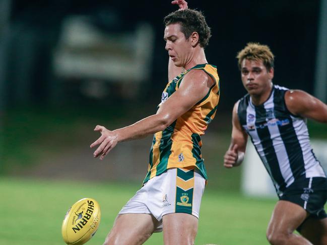 Captain Ben Smyth as Palmerston V PINT at TIO Stadium in round 2 of the NTFL 22-23 Comp.Picture Glenn Campbell