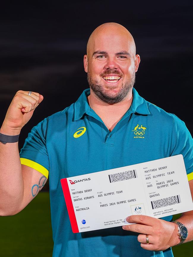 Matt Denny is a big medal chance in the discus. (Photo by Sarah Reed/Getty Images)