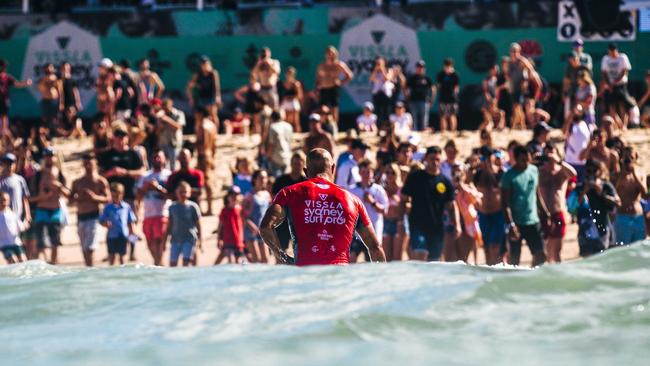 Kelly Slater pulled massive crowds at the event last year.