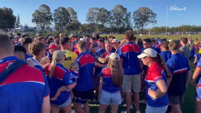 Post-game celebrations turn sour in Group 7 grand final