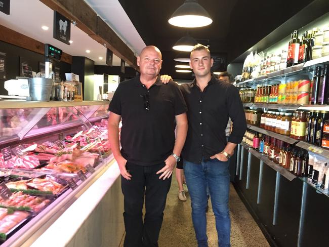 The Meat Store’s father and son team, Pete and PJ Ilic. Picture: Jenifer Jagielski