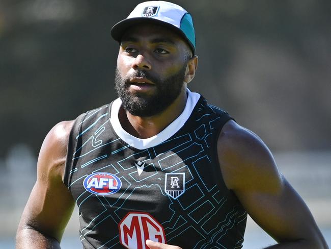 4/12/23. Port Adelaide Training - #27 Esava RatugoleaPicture: Keryn Stevens