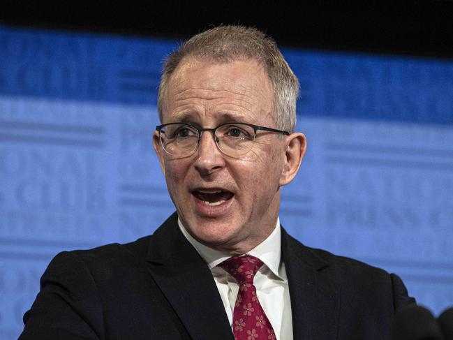 Federal Minister for Communications and Cyber Safety, Paul Fletcher, warned trolls they could lose their homes under the world’s toughest anti-bullying laws. Picture: NCA NewsWire / Gary Ramage