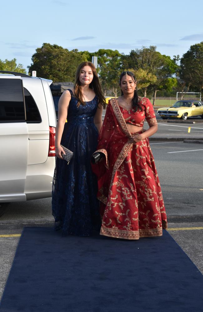 Students at the 2024 Chancellor State College formal.