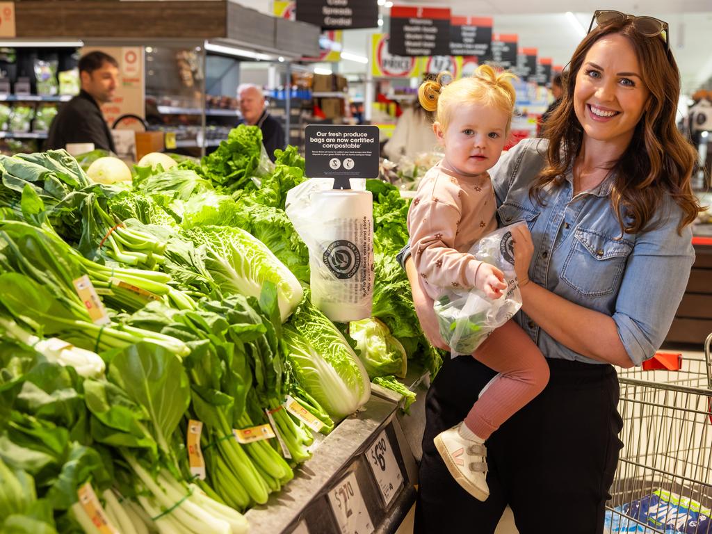 Coles has ditched single use produce bags in Western Australia. Picture: Supplied