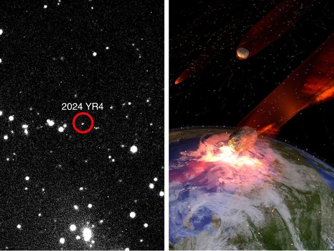 Astronomers raise likelihood of asteroid strike