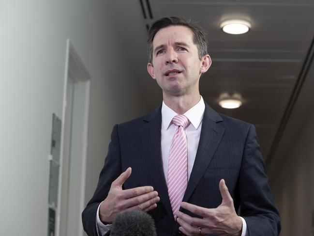 Finance Minister Simon Birmingham says: “It is always prudent to look at contingencies.” Picture: Gary Ramage