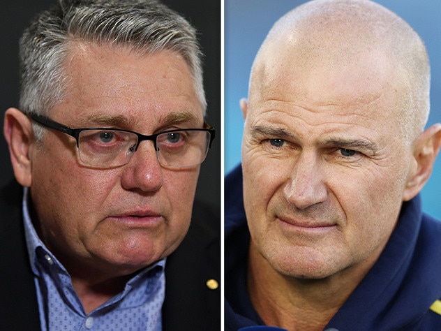 Brad Arthur and Ray Hadley