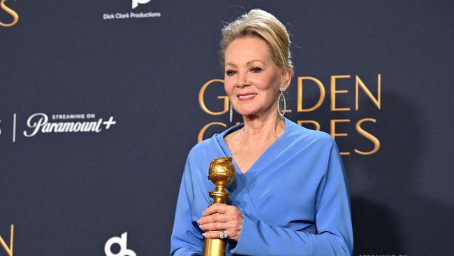 Smart won a Golden Globe this week for her leading role in the TV show Hacks. Picture: Robyn Beck / AFP