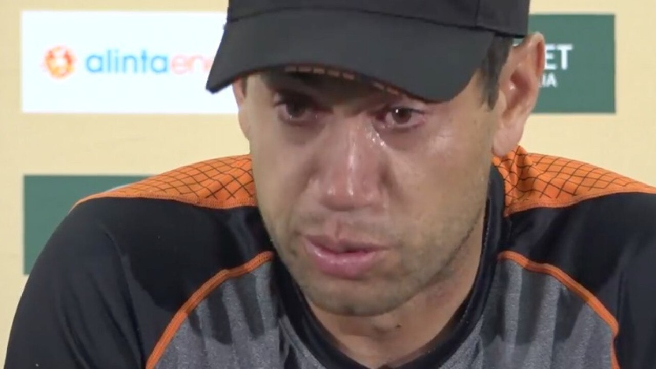 Ross Taylor broke down in tears paying tribute to Martin Crowe.