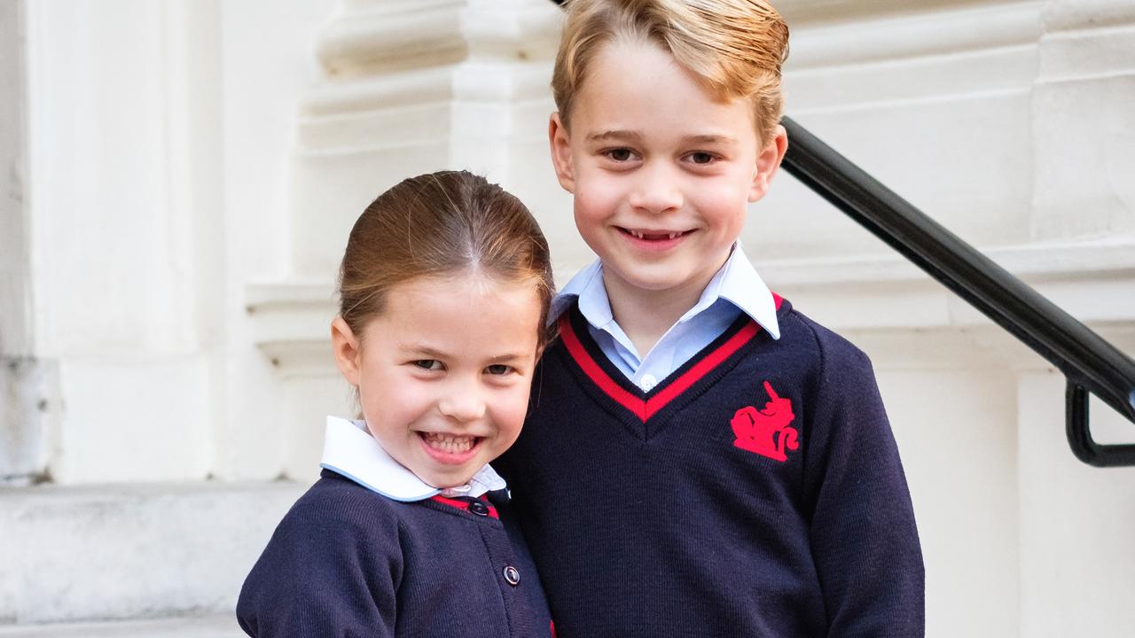 Princess Charlotte and Prince George. Picture: Kensington Palace via Getty