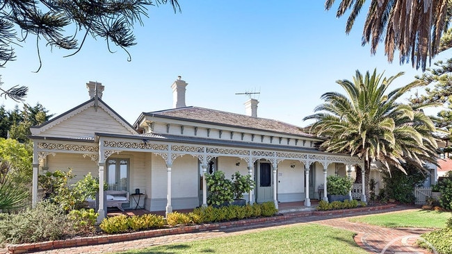 On a grand 1848sq m parcel of parklike surrounds, Clifden sits opposite the beach in Mornington. Picture: Supplied