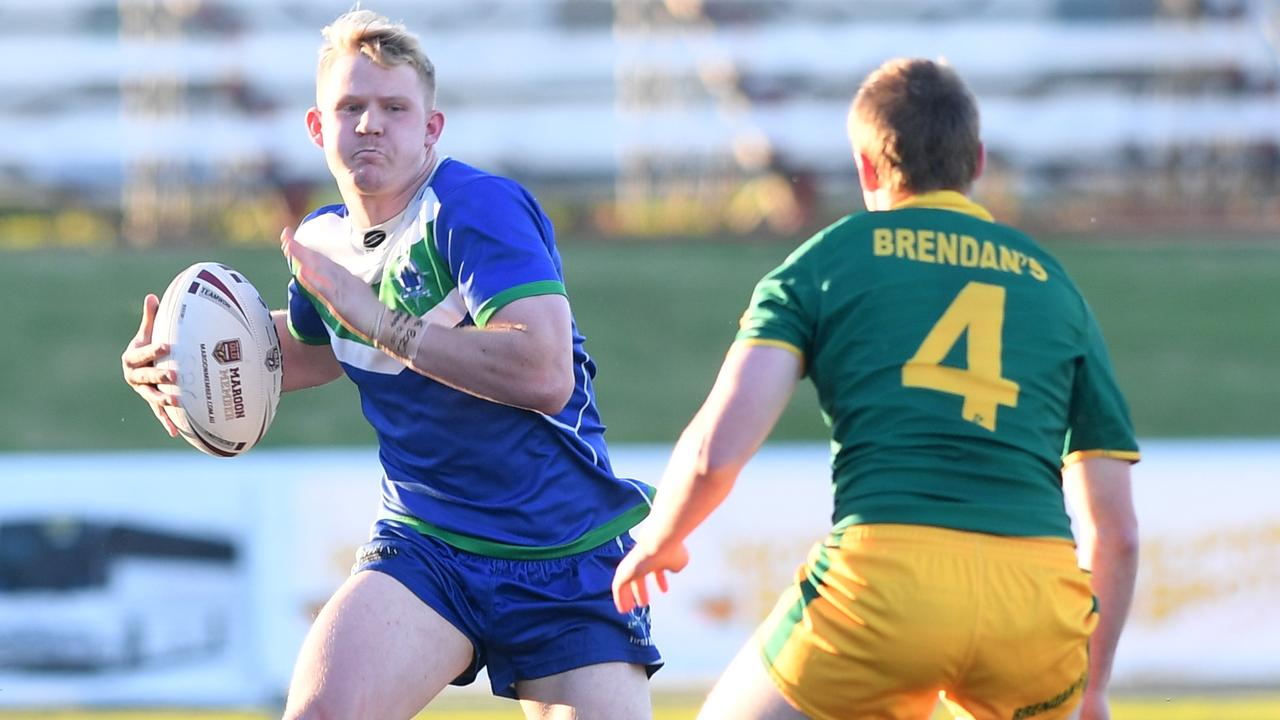 Centre Kurtis Farr was one of four players from The Cathedral College to make the Aaron Payne Cup Team of the Season. Photo: Jann Houley