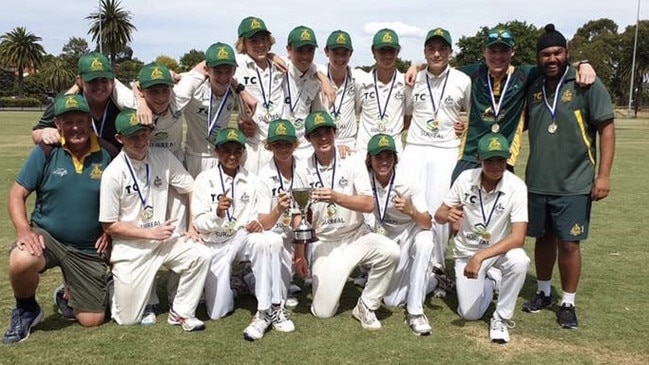 Bayswater celebrates its VSDCA Craig Shield win. Picture: Supplied