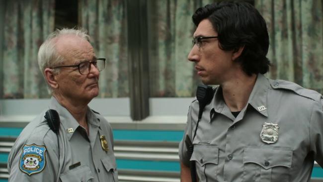 Bill Murray and Adam Driver in The Dead Don't Die.