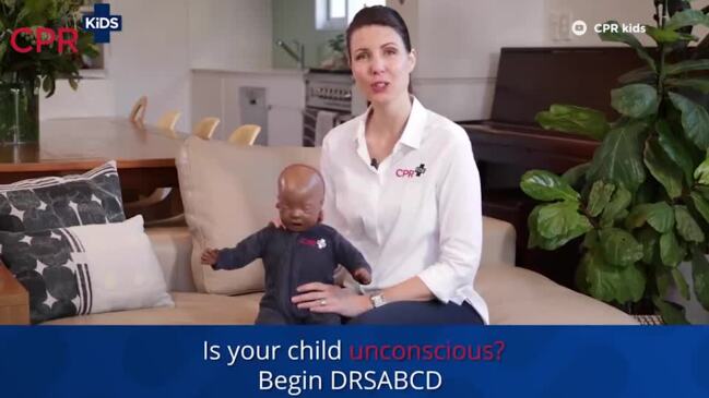 Sarah from CPR kids explains choking first aid