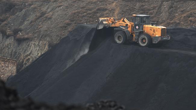 Prices paid by China for imports of the two main types of coal — heating and steelmaking — have jumped by at least 40 per cent since low points earlier this year. Picture: AFP