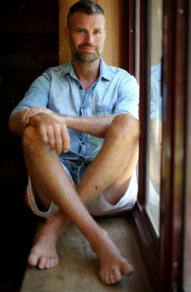 Controversial celebrity Chef Pete Evans in Byron Bay. Picture: Nathan Edwards