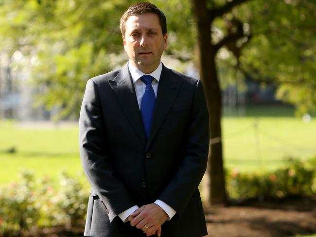 Opposition Leader Matthew Guy. Picture: Stuart McEvoy/The Australian