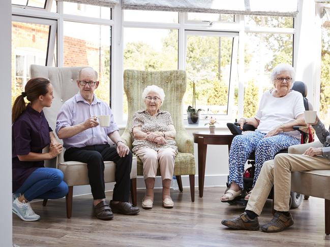 Aged care residents will also get access to care packages. Picture: istock