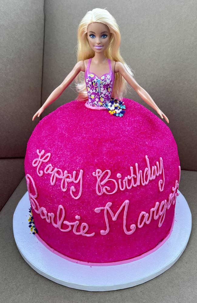 The Barbie birthday cake. Picture: TheImageDirect.com