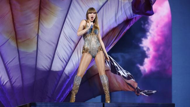 Taylor Swift played to packed stadiums in Sydney and Melbourne last year. Many New Zealanders travel to Australia for concerts because of local council restrictions on major events at Auckland’s largest venue Eden Park. Picture: NCA NewsWire / Richard Dobson